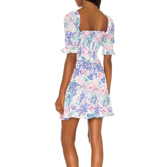 Revolve floral mini dress - Picture 2 of 3